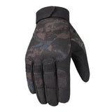 Premium Breathable Tactical Full Finger Gloves - Indigo-Temple