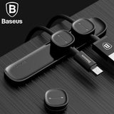 Baseus™ Magnetic Cable Clip Organizer - Indigo-Temple
