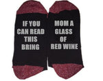 Funny Creative Unisex Socks (Wine/Beer/Coffee) - Indigo-Temple