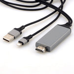 ITV ADAPTER CORD™ - Instant iOS-to-HDMI Streaming - Indigo-Temple