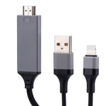 ITV ADAPTER CORD™ - Instant iOS-to-HDMI Streaming - Indigo-Temple