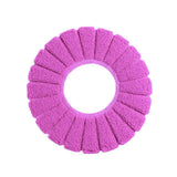 Warm & Comfortable Velvet Toilet Seat Cushion (2pcs) - Indigo-Temple