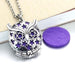 Essential Oil / Perfume Diffusing Locket Necklace - Indigo-Temple