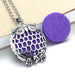 Essential Oil / Perfume Diffusing Locket Necklace - Indigo-Temple