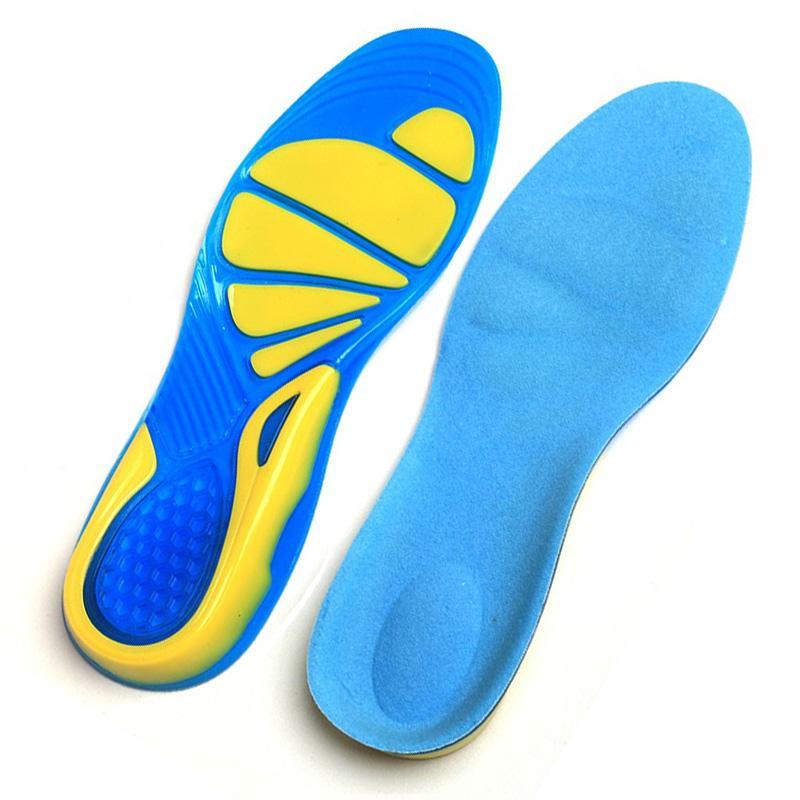 Professional Silicon Gel Shock Absorption insole - Indigo-Temple