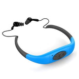 8GB Mp3 Bluetooth WATERPROOF Headphones - Indigo-Temple