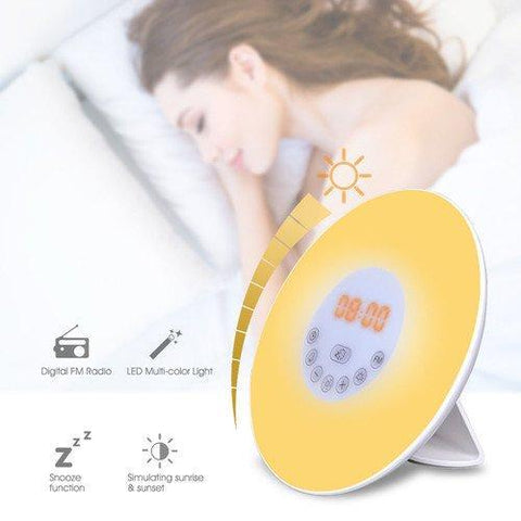 NATURECALL™ SMART SLEEP LED ALARM CLOCK - Indigo-Temple