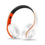B33 Bluetooth Headphones With Memory-Foam Earmuffs - Indigo-Temple