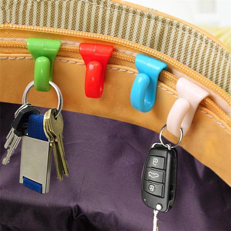 BAG INNER HOOK  KEY CLIPS (6 pcs) - Indigo-Temple