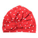 Baby Girls Polka Dot Headband - Indigo-Temple