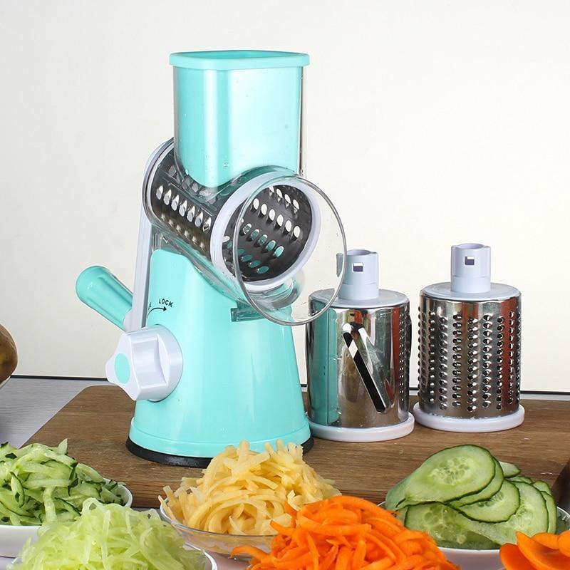 Superchop™- Mandoline Slicer - Indigo-Temple