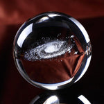 3D Decorative Crystal Galaxy Sphere - Indigo-Temple