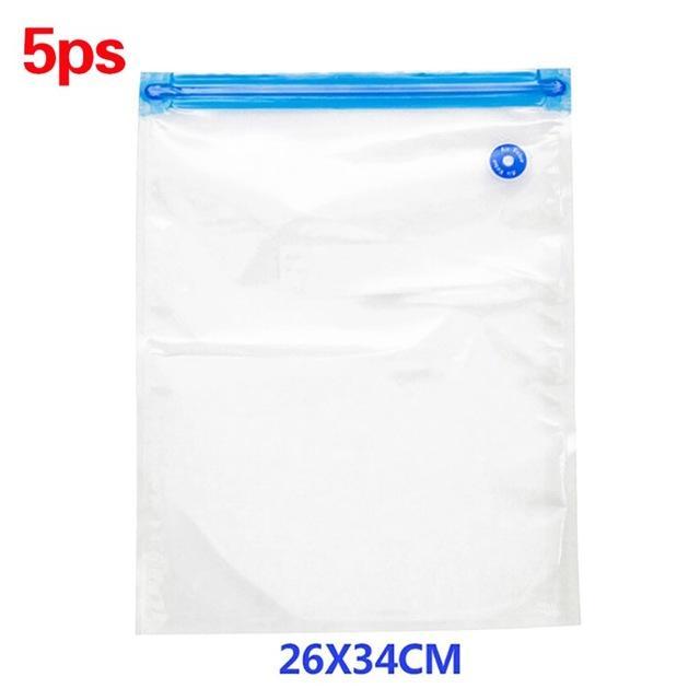 AlwaysFresh™ Vacuum Sealed bags & Pump set - Indigo-Temple