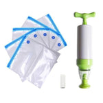 AlwaysFresh™ Vacuum Sealed bags & Pump set - Indigo-Temple