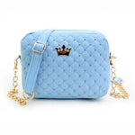 GoldCrown™ Studded Leather Purse - Indigo-Temple