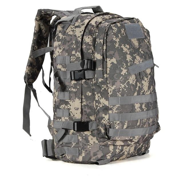 Desert Eagle™ Tactical Camo Military Backpack - Indigo-Temple