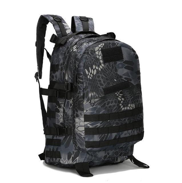 Desert Eagle™ Tactical Camo Military Backpack - Indigo-Temple