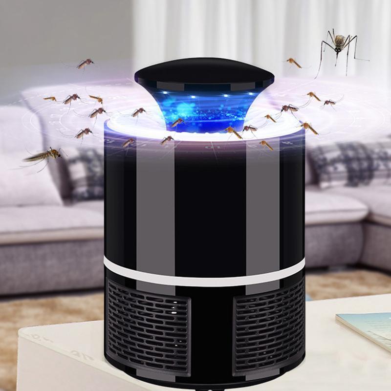 USB-Powered UV-LED Mosquito Light-Trap - Indigo-Temple