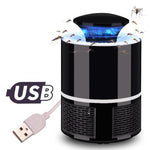USB-Powered UV-LED Mosquito Light-Trap - Indigo-Temple