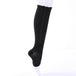 Open-Toe Pain Relief Zip-Up Compression Socks - Indigo-Temple