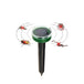 Solar-Powered Ultrasonic Garden Pest Repellent - Indigo-Temple