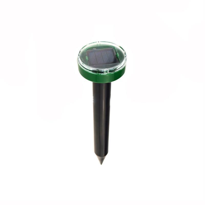 Solar-Powered Ultrasonic Garden Pest Repellent - Indigo-Temple