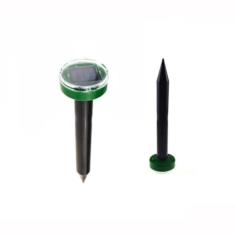 Solar-Powered Ultrasonic Garden Pest Repellent - Indigo-Temple