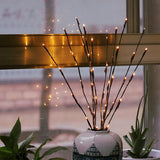 Decorative LED Willow Branches lighting - Indigo-Temple