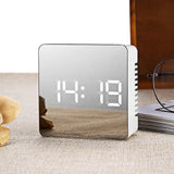 3 In 1 Digital LCD Mirror Alarm Clock - Indigo-Temple