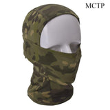 Tactical Camouflage Balaclava Mask - Indigo-Temple