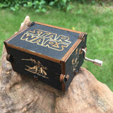 Hand-Carved Themed Music Box Collection - Indigo-Temple