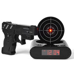 Gun O'Clock -TARGET ALARM CLOCK - Indigo-Temple