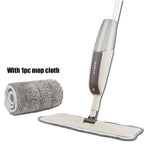 Spray-and-Sweep Quick-Cleaning Microfiber Mop - Indigo-Temple