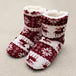 Unisex Cozy Cotton Slipper Boots - Indigo-Temple