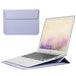 Leather Laptop Case with Stand Function - Indigo-Temple