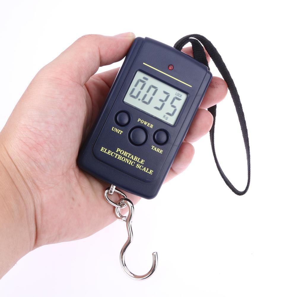 Portable Electronic Fishing Hook Scale - Indigo-Temple