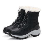 Flight™ Waterproof Thick Furr Winter Boots - Indigo-Temple