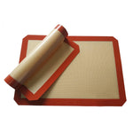Non-Stick Silicone Baking Mat Pad, 42*29.5cm - Indigo-Temple