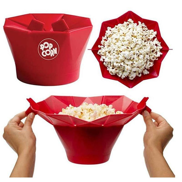 MICROWAVE POPCORN POPPER - Indigo-Temple