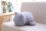 Fluffy Kitty Plush Pillows - Indigo-Temple