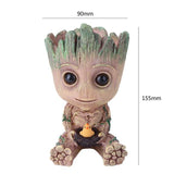 "Baby Groot" Creative Plantpot & Desk Organizer - Indigo-Temple