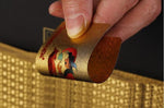 24K  Gold Foil Plated Cards With a Wooden Box - Indigo-Temple