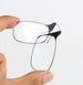 Flex-Grip Folding Glasses with Keychain Case - Indigo-Temple