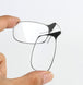 Flex-Grip Folding Glasses with Keychain Case - Indigo-Temple