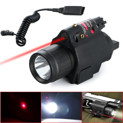 Tactical Red Laser Insight &Torch Light For  Handgun - Indigo-Temple
