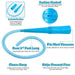 Super-Reach Flexible Anti-Clog Vacuum Hose - Indigo-Temple