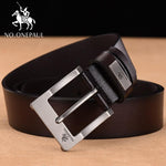 NO.ONEPAUL™ Men's Classic Genuine Leather Belt - Indigo-Temple