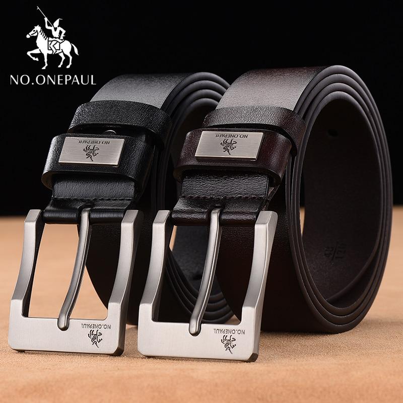 NO.ONEPAUL™ Men's Classic Genuine Leather Belt - Indigo-Temple