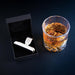 Clip-On Whiskey Glass Cigar Cradle - Indigo-Temple