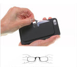 Ultra-Thin Glasses and Stick-On Smartphone Sleeve - Indigo-Temple